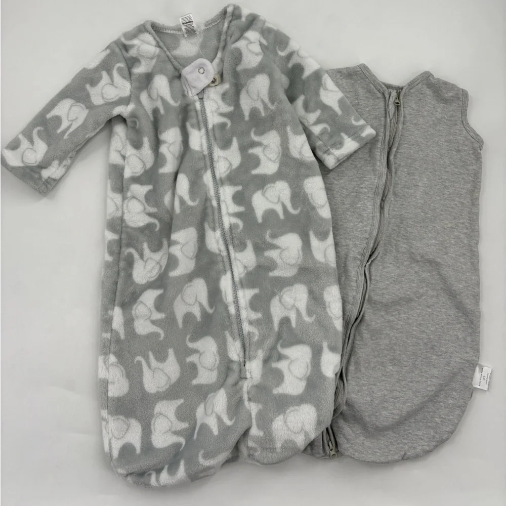 2pk - Gray baby Sleep Sack